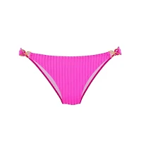 Lascana Women's Ribbed Hardware Detail Bikini Swimsuit Bottom