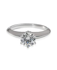 Pre-Owned Tiffany & Co 0.93 ct Round Brilliant Diamond Engagement Ring