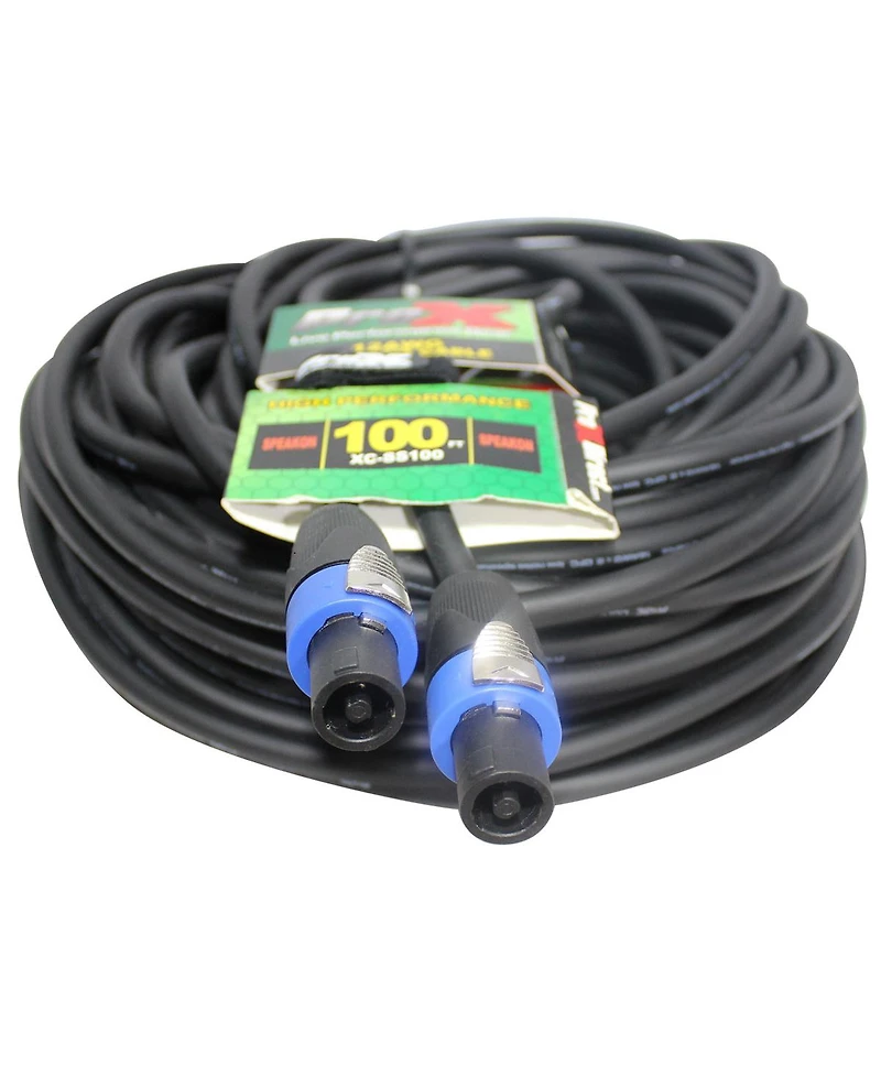 ProX Xc-SS100 100' 12AWG SpeakOn to SpeakOn High Performance Speaker Cable