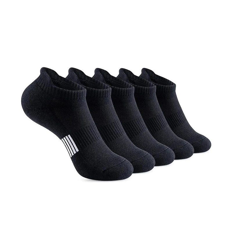 Gallery Seven Women's Ankle Socks 5-Pairs Cushioned and Breathable for Running Casual Wear