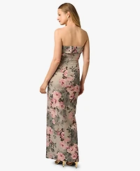 Adrianna Papell Women's Strapless Body Gown