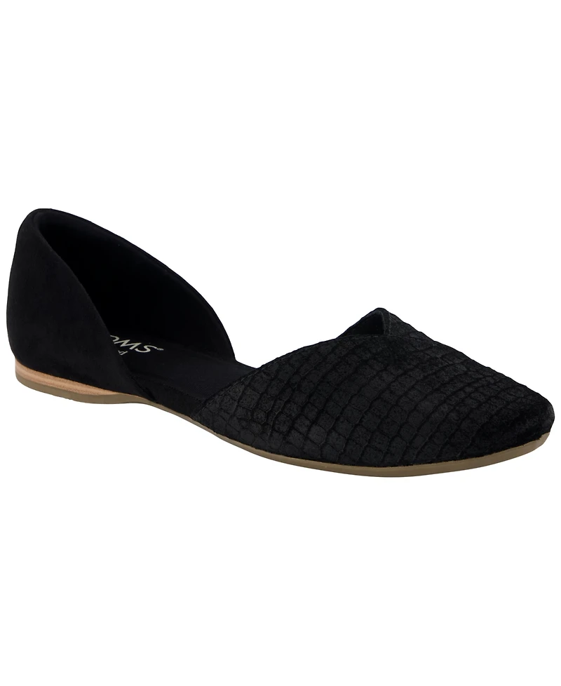 Toms Women's Gemma D'Orsay Slip-On Flats