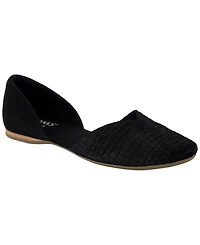 Toms Women's Gemma D'Orsay Slip-On Flats