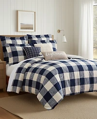 Levtex Home Highland Plaid Woven 3-Piece Duvet Cover Set, King/California King