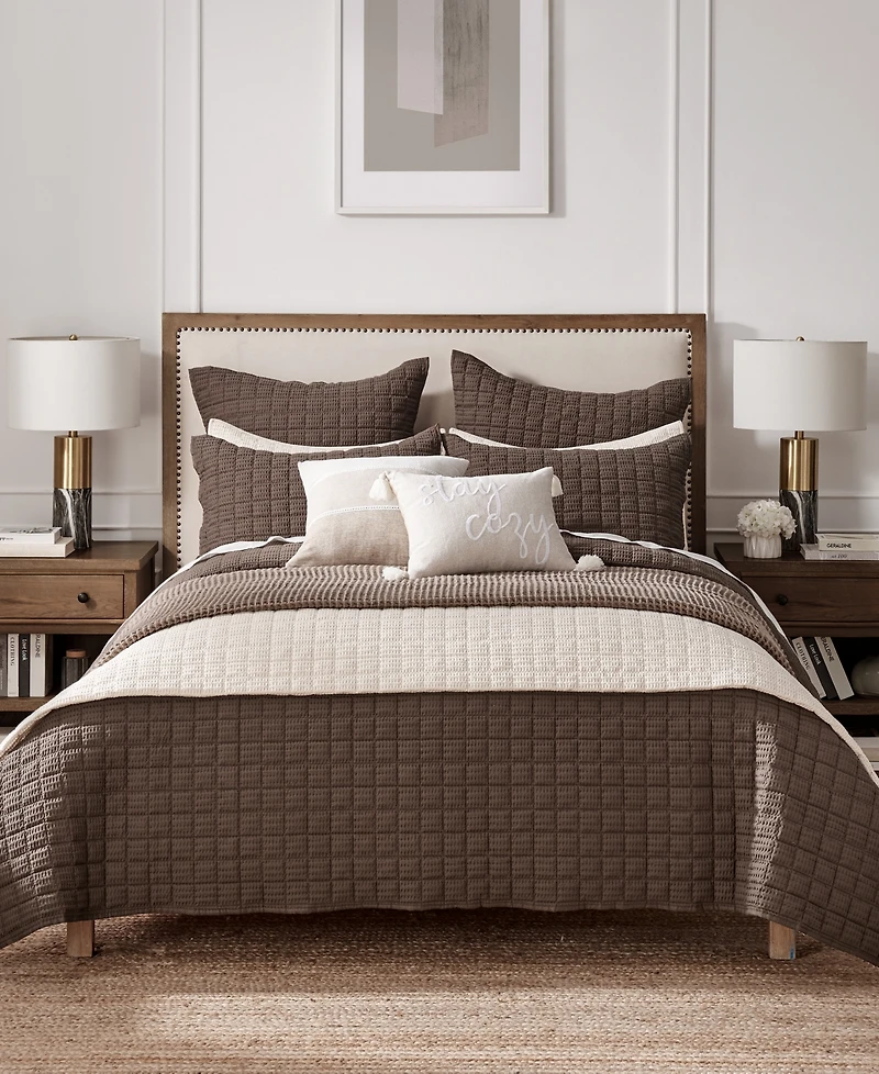 Levtex Home Waffle Textured Blanket