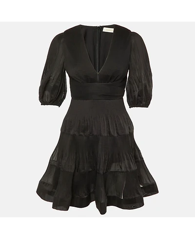 Pre-Owned Zimmermann Women's Pre-Owned Zimmerman Plisse Mini Dress