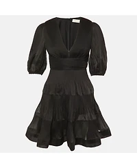 Pre-Owned Zimmermann Women's Pre-Owned Zimmerman Plisse Mini Dress