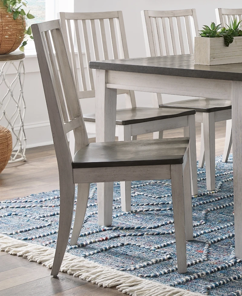 Dawnwood 5-Piece Wood Dining Table and Side Chair Set