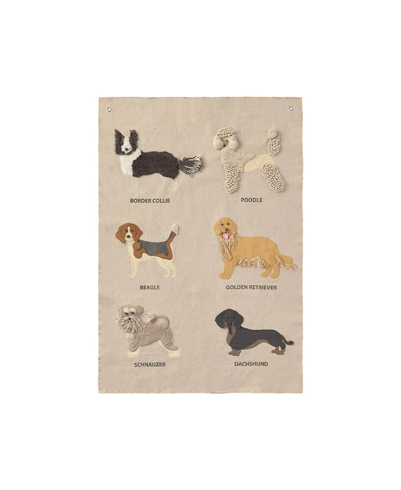 Lorena Canals Wall Hanger Dogs