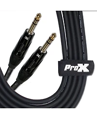 ProX Xc-TRS03 3' 1/4" Trs-m to 1/4" Trs-m Balanced High Performance Audio Cable