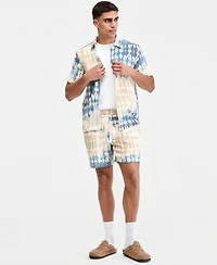 Sun + Stone Men's Maverick Dye Effect Shorts, Macy's Exclusive
