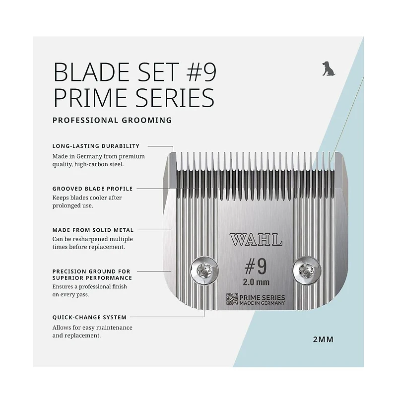 Wahl Pro Animal Prime Series Blades Professional Fine-Tooth Pet Clipper