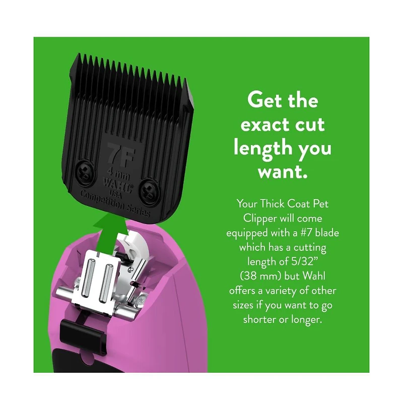 Wahl Professional Animal Thick Coat Pet Clipper and Dog Clipper