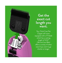 Wahl Professional Animal Thick Coat Pet Clipper and Dog Clipper