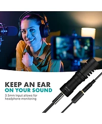 Movo Mv-RC300 Line to Microphone Attenuator Cable for DSLRs