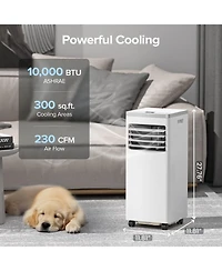 Cowsar 10000 Btu Portable Air Conditioner with Remote Control