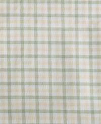 Nautica Calm Seas Gingham 200-Thread Count Cotton Percale 3-Pc. Sheet Set