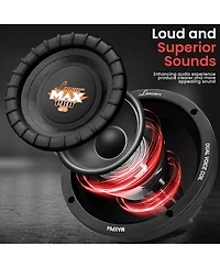 Pyle Product Name: 6.5" Car Subwoofer Speaker - MAXP64