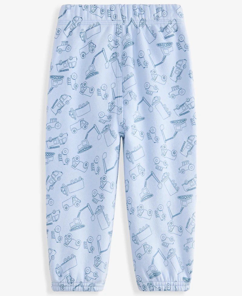 First Impressions Baby Boys' 3M-24M Mix & Match Construction-Print Jogger Pants, Macy's Exclusive