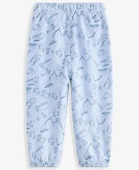 First Impressions Baby Boys' 3M-24M Mix & Match Construction-Print Jogger Pants, Macy's Exclusive