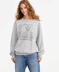 Macy's Women's 100th Thanksgiving Day Parade Oversized French-Terry Sweatshirt, Exclusive