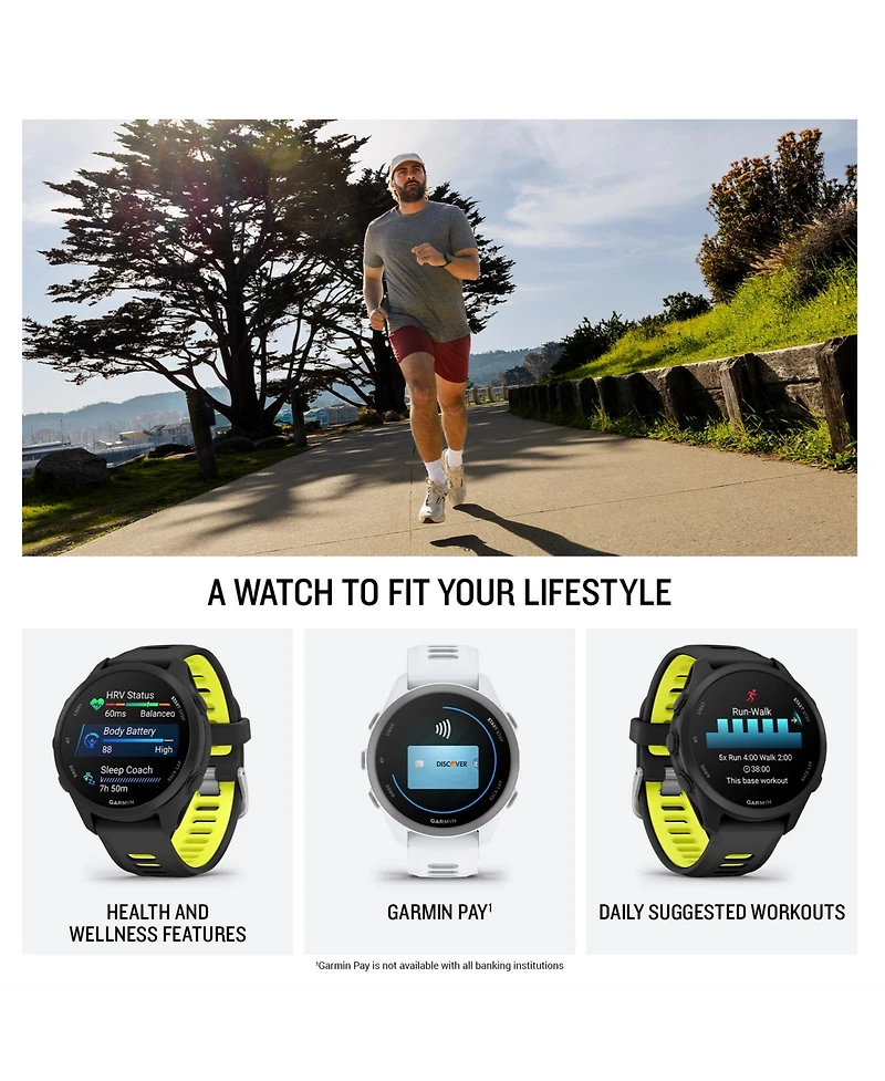 Garmin Forerunner 170 43mm Smartwatch
