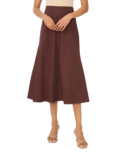 1.state Women's A-Line Midi Skirt