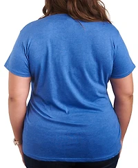 Hybrid Apparel Plus France Soccer Jersey Graphic T-Shirt