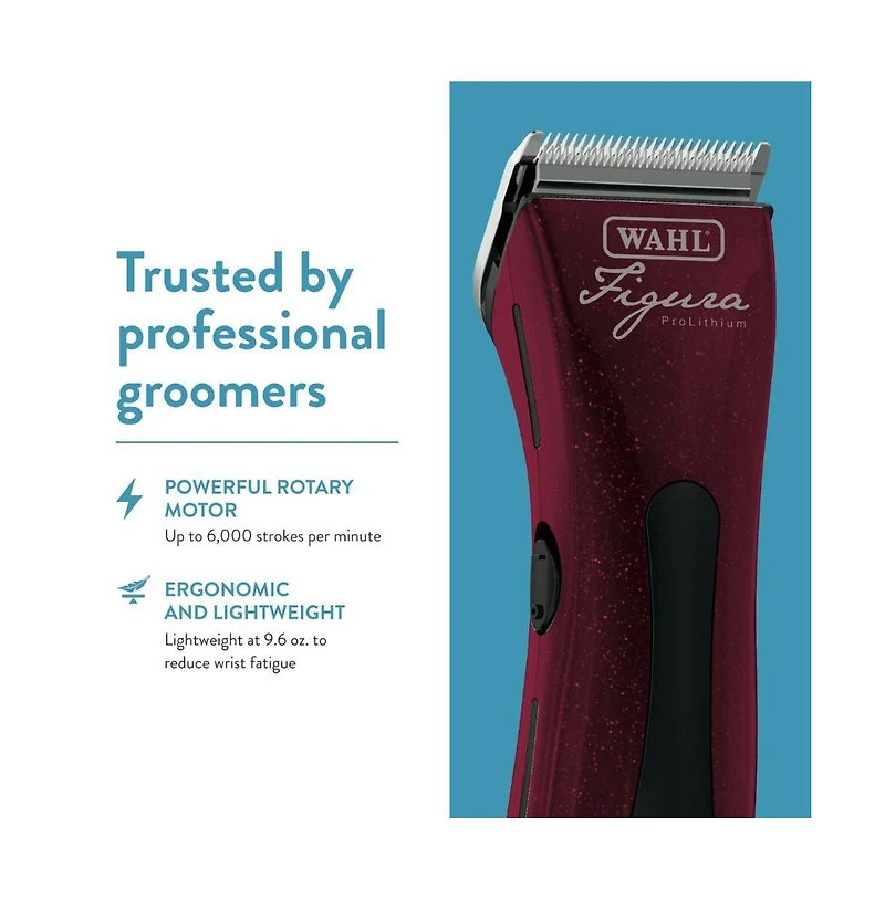 Wahl Professional Animal Figura Equine Horse Cordless Clipper Kit