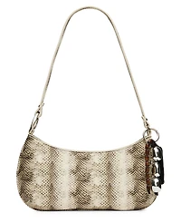 Steve Madden Bsabine Small Pebbled and Tassled Shoulder Handbag