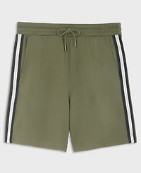 Mode of One Men's Sport Mesh Striped 7" Drawstring Shorts, Macy's Exclusive