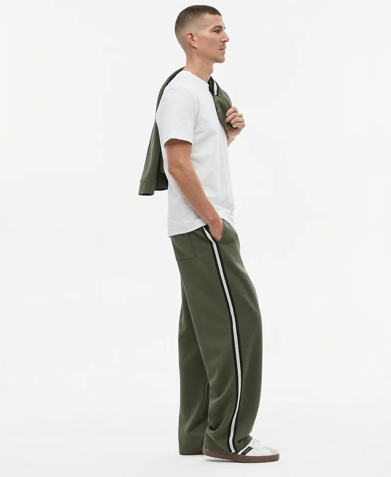 Mode of One Men's Sport Mesh Striped Drawstring Pants, Macy's Exclusive