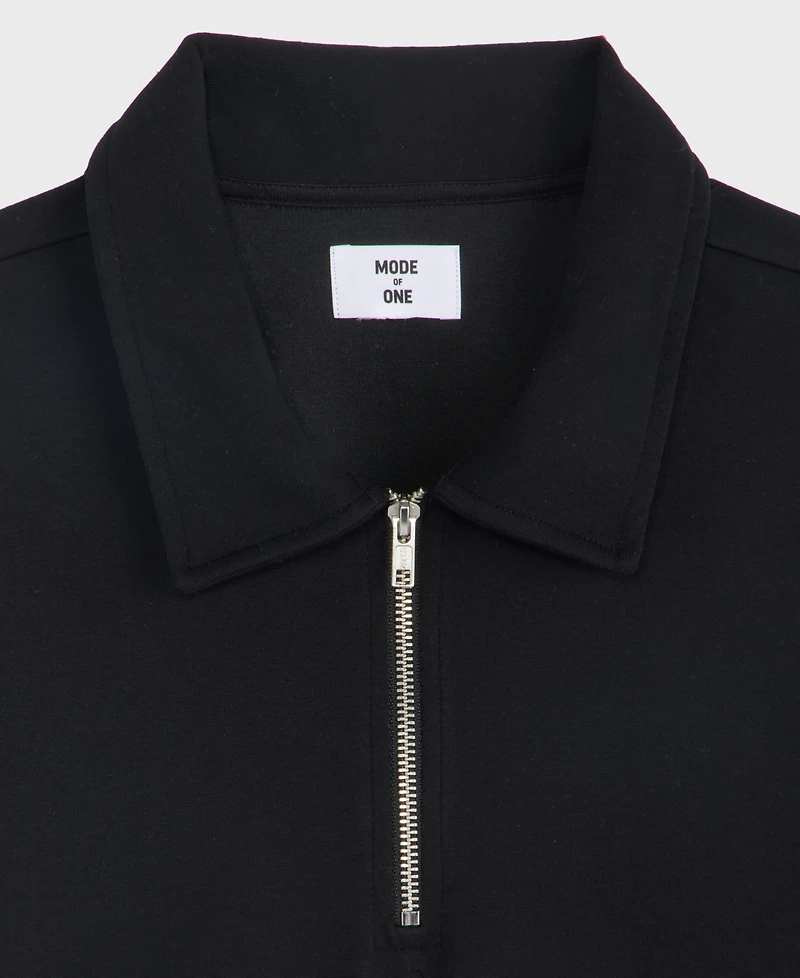 Mode of One Men's Quarter-Zip Sweatshirt Polo, Macy's Exclusive