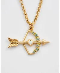 Fable England Cupids Bow and Arrow Necklace