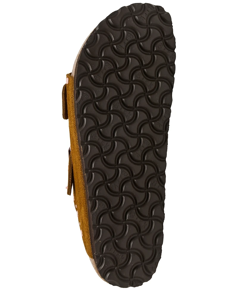Birkenstock Women's Arizona Rivets Suede Leather Sandals from Finish Line