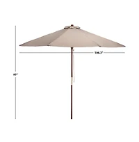 Augusta Home Casandra 8 Ribbed Round Umbrella