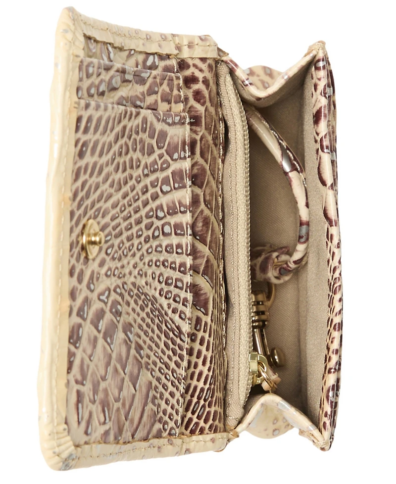 Brahmin Clementine Mini Leather Wallet