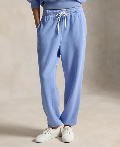 Polo Ralph Lauren Women's Island Fleece Knit Ankle Jogger Pants
