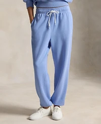 Polo Ralph Lauren Women's Island Fleece Knit Ankle Jogger Pants
