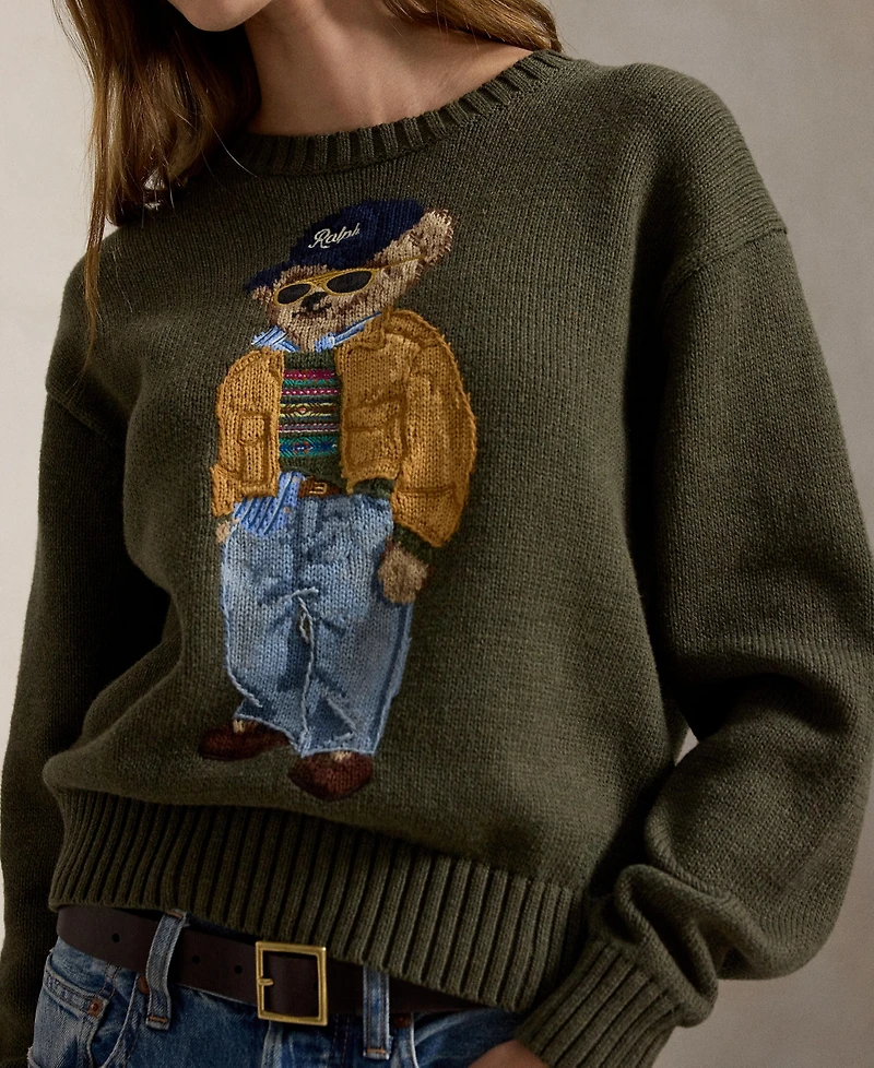 Polo Ralph Lauren Women's Cotton Crewneck Sweater