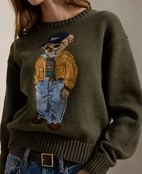Polo Ralph Lauren Women's Cotton Crewneck Sweater