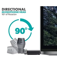 Movo DOM2-usb Mini Omnidirectional Usb Computer Microphone for Pc and Mac