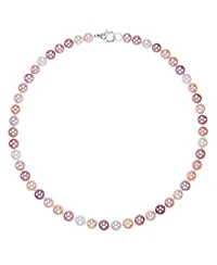 Macy's Freshwater Pearl (8-9mm) Necklace in Sterling Silver