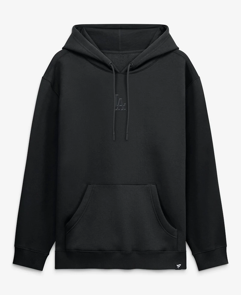 Fanatics Men's Los Angeles Dodgers Black Out Fleece Hoodie