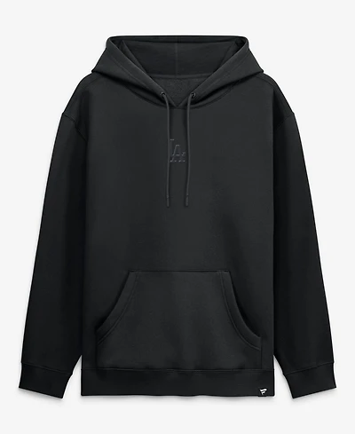 Fanatics Men's Los Angeles Dodgers Black Out Fleece Hoodie