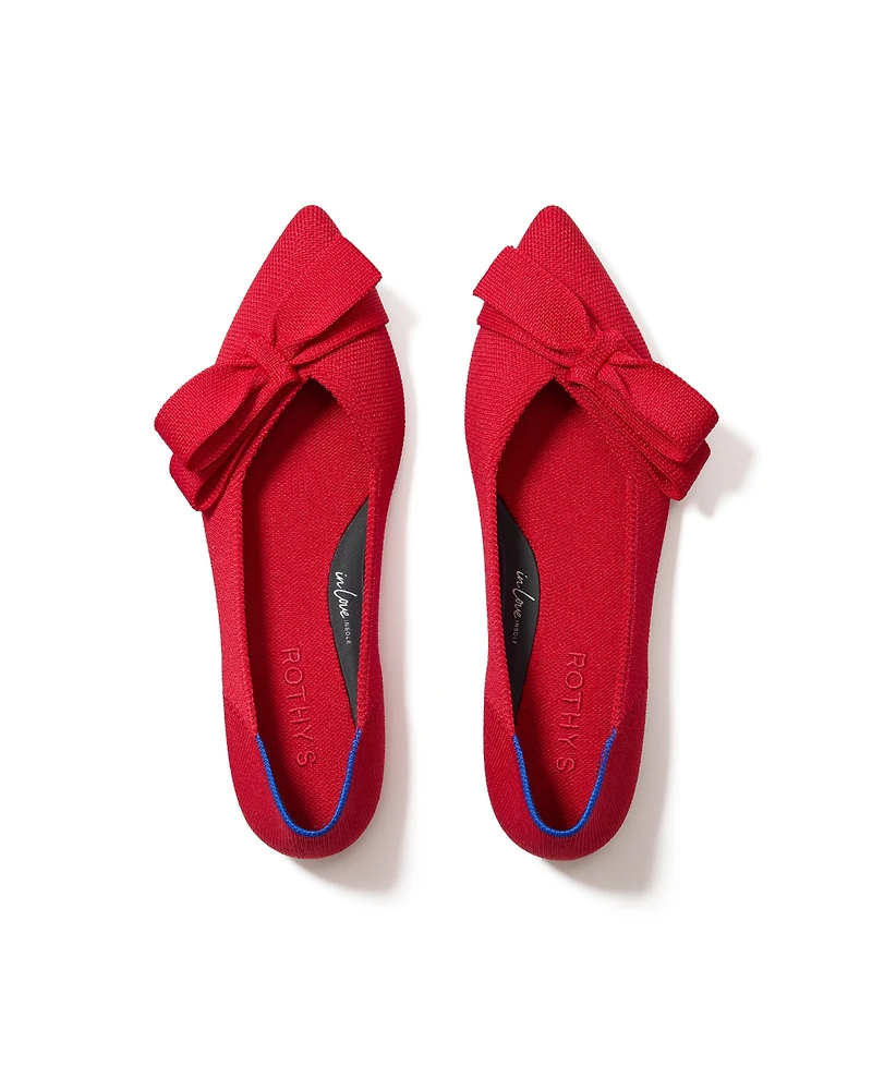 Rothy's Women's Bow Point Ii Ballet Flats