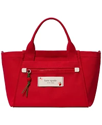 kate spade new york Strawberry Canvas Dash Large Tote Handbag