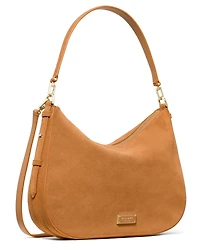 kate spade new york Suede Garden Soil Shoulder Handbag