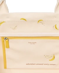 kate spade new york Dash Banana Canvas Extra-Large Tote Handbag