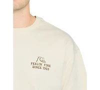Quiksilver Men's Originals 165g Rinspun Oversized-Fit T-shirts